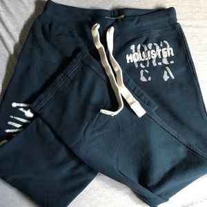 Mens Blue Hollister Jogger